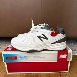New Balance 519 Athletic Sneakers White/Grey MX519WG2 D Standard Mens Size 8